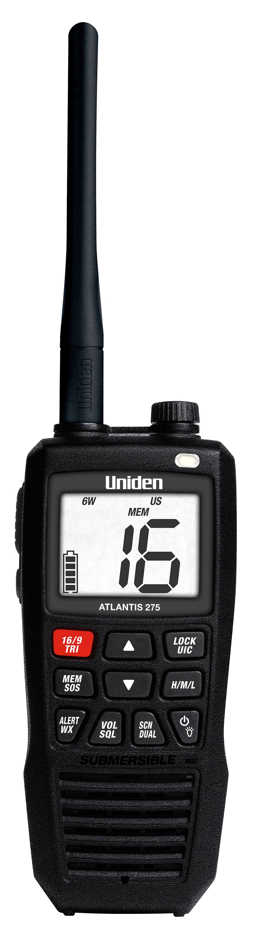 Uniden Atlantis 275 Floating Wtron Hand Held VHF Radio