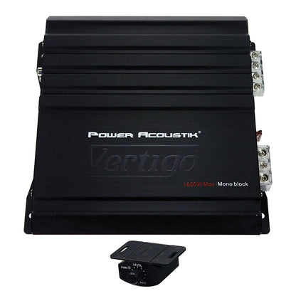 Power Acoustik Vertigo Series Monoblock Amplifier 1600W Max