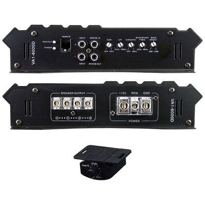 Power Acoustik Vertigo Series Monoblock Amplifier 6000W Max