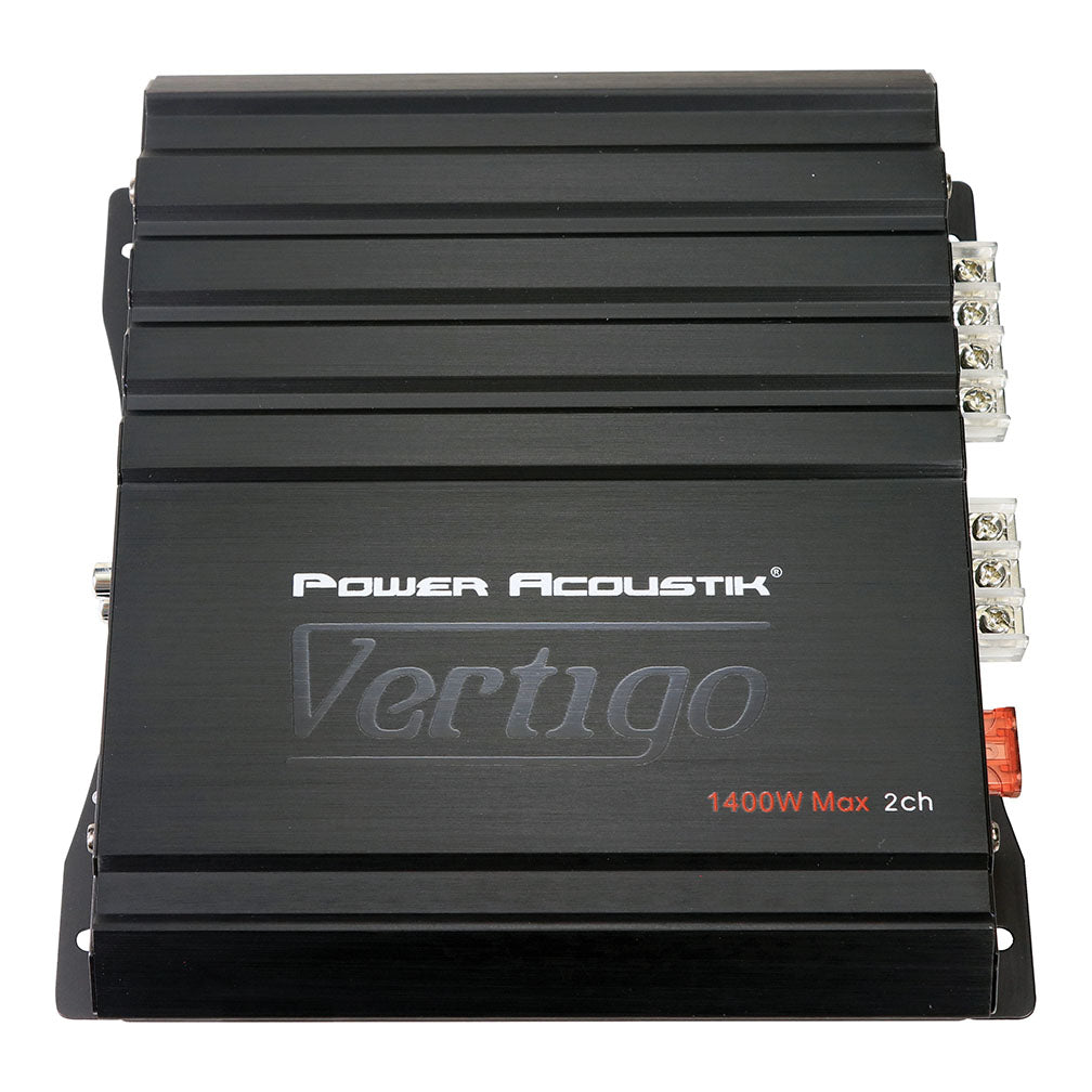 Power Acoustik Vertigo Series 2 Channel Amplifier 1400W Max