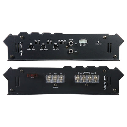 Power Acoustik Vertigo Series 2 Channel Amplifier 1400W Max