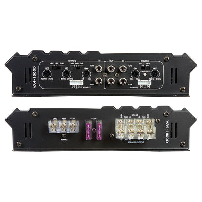 Power Acoustik Vertigo Series 4 Channel Amplifier 1800W Max