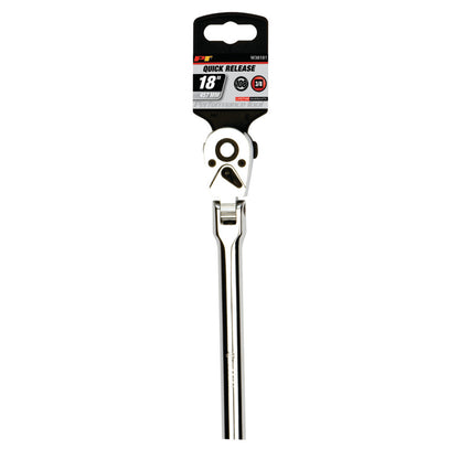 Performance Tool 3/8" Drive Flex PT Head Long Ratchet (Length: 18")