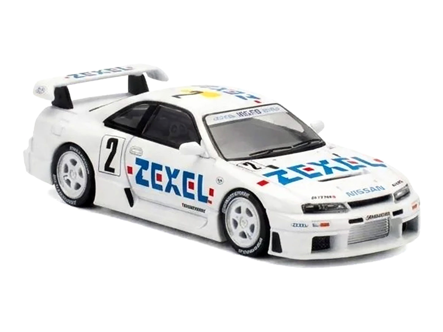 Nissan Skyline GT-R (R33) RHD (Right Hand Drive) #2 Zexel "All Japan Grand Touring Car Championship" (1995) "The Model Car Show Malaysia 2026" 1/64 T&y Diecast Model Car by Works Model