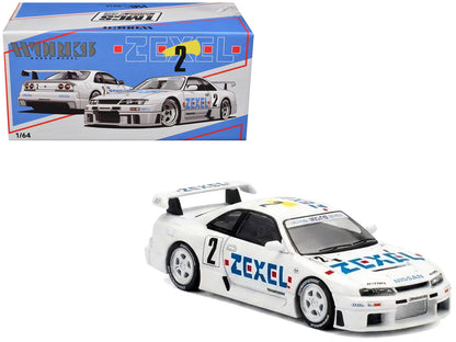 Nissan Skyline GT-R (R33) RHD (Right Hand Drive) #2 Zexel "All Japan Grand Touring Car Championship" (1995) "The Model Car Show Malaysia 2026" 1/64 T&y Diecast Model Car by Works Model