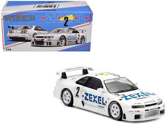 Nissan Skyline GT-R (R33) RHD (Right Hand Drive) #2 Zexel "All Japan Grand Touring Car Championship" (1995) "The Model Car Show Malaysia 2026" 1/64 T&y Diecast Model Car by Works Model