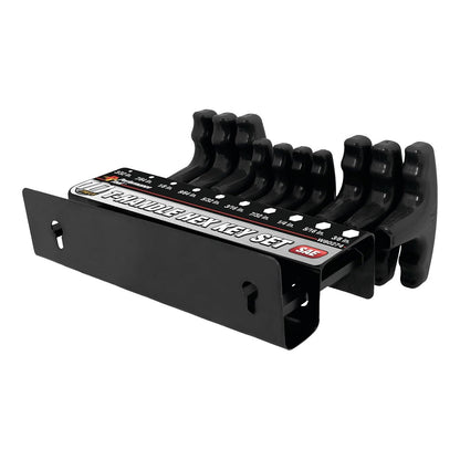 Performance Tool Soft Grip Dual Drive SAE Hex T-Handle Set (10 Piece)