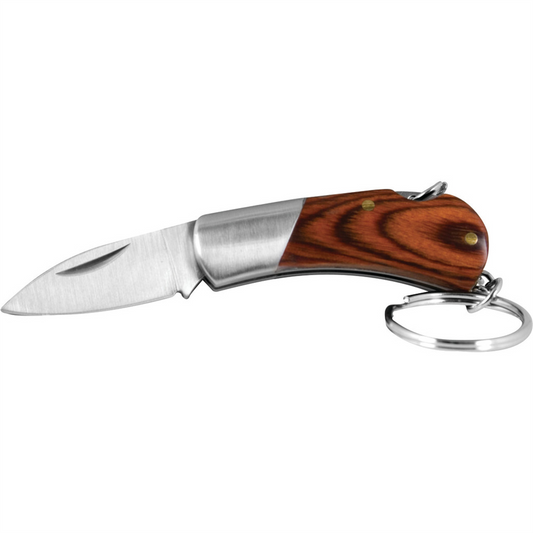 Wilmar Corp. / Performance Tool Mini Folding Knife Wood Handle