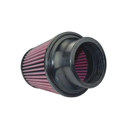 Injen 8-Layer Oiled Cotton Gauze Air Filter (Black/Red)