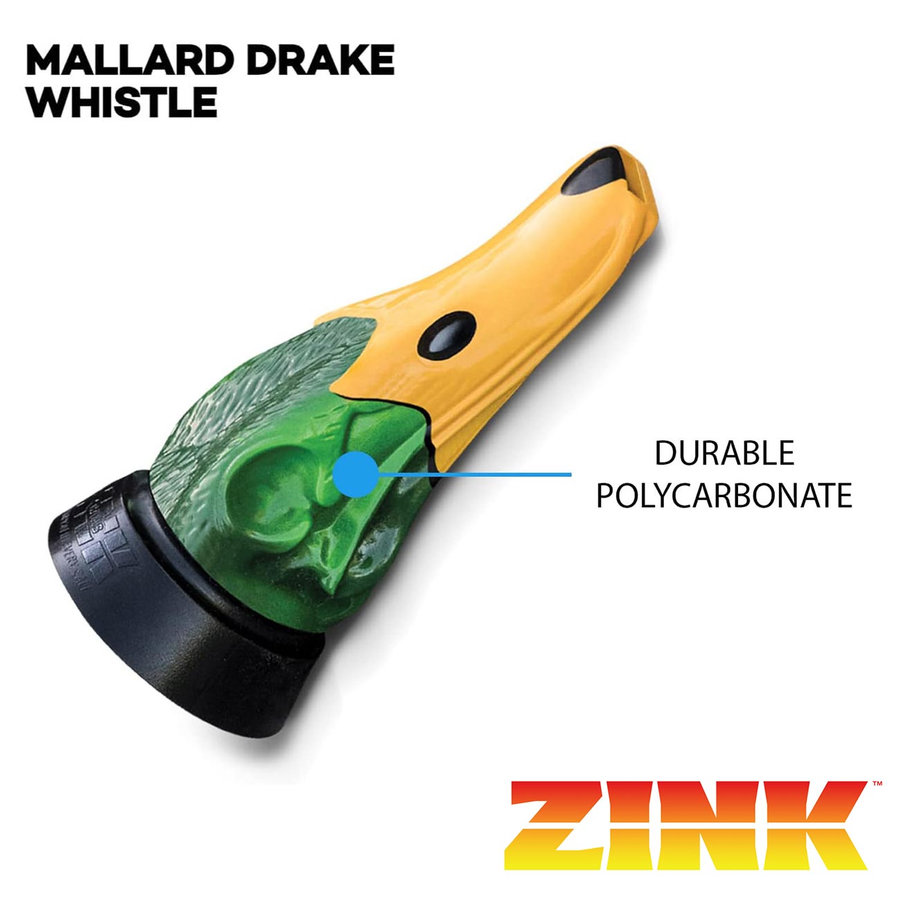 Zink Drake Mallard Whistle