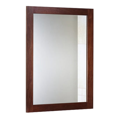 Wall Mount Mirror 11.8X15.7Inch Wood-Like Frame Rectangle Modern Hanging For Ba