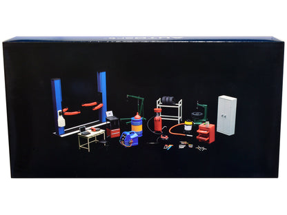 Garage Kit Set (Version 2) for 1/18 scale models by Autoart <h2>Garage Autoart</h2> <p>High-quality diecast model car perfect collectors and enthusiasts. Features detailed interior exterior craftsmans