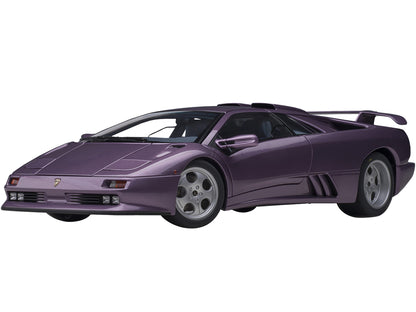 Lamborghini Diablo SE30 Jota Viola / Purple Metallic with Blue Interior 1/18 Model Car by Autoart <h2>Lamborghini Autoart</h2> <p>High-quality diecast perfect for collectors and enthusiasts. Features