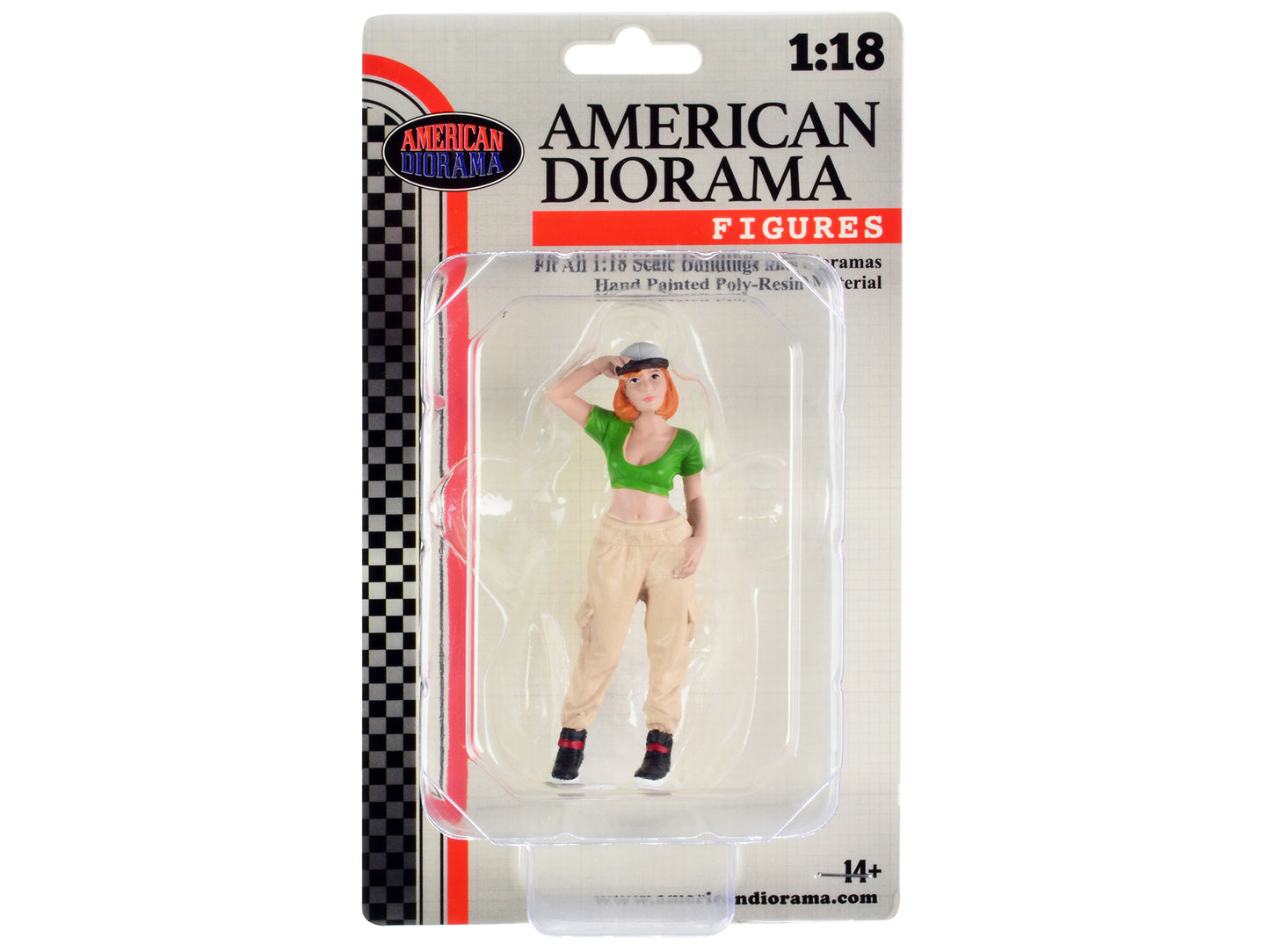 "Hip Hop Girls" Figure 1 for 1/18 Scale Models by American Diorama <h2>"Hip Diorama</h2> <p>High-quality diecast model car perfect collectors and enthusiasts. Features detailed interior exterior craft