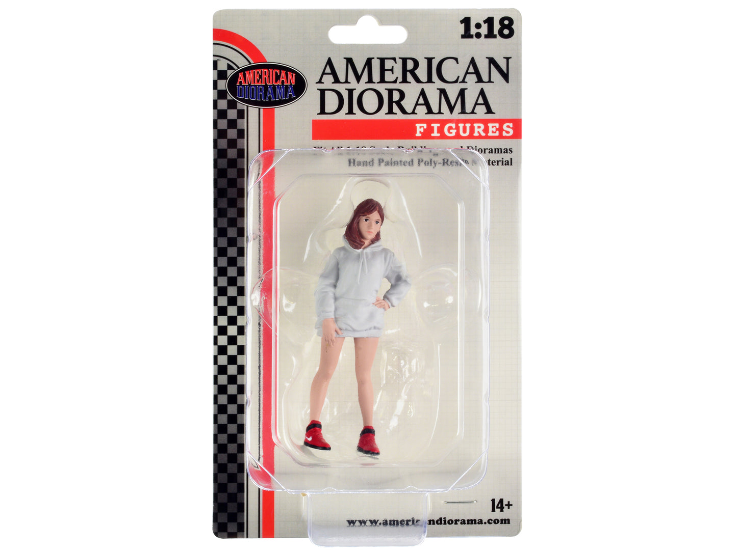 "Hip Hop Girls" Figure 2 for 1/18 Scale Models by American Diorama <h2>"Hip Diorama</h2> <p>High-quality diecast model car perfect collectors and enthusiasts. Features detailed interior exterior craft