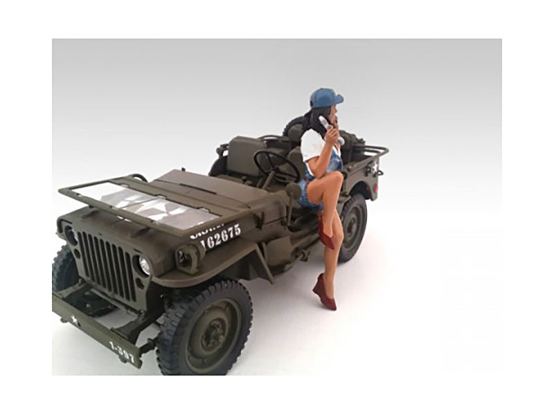 Lady Mechanic Jessie Figure for 1/18 Scale Models by American Diorama