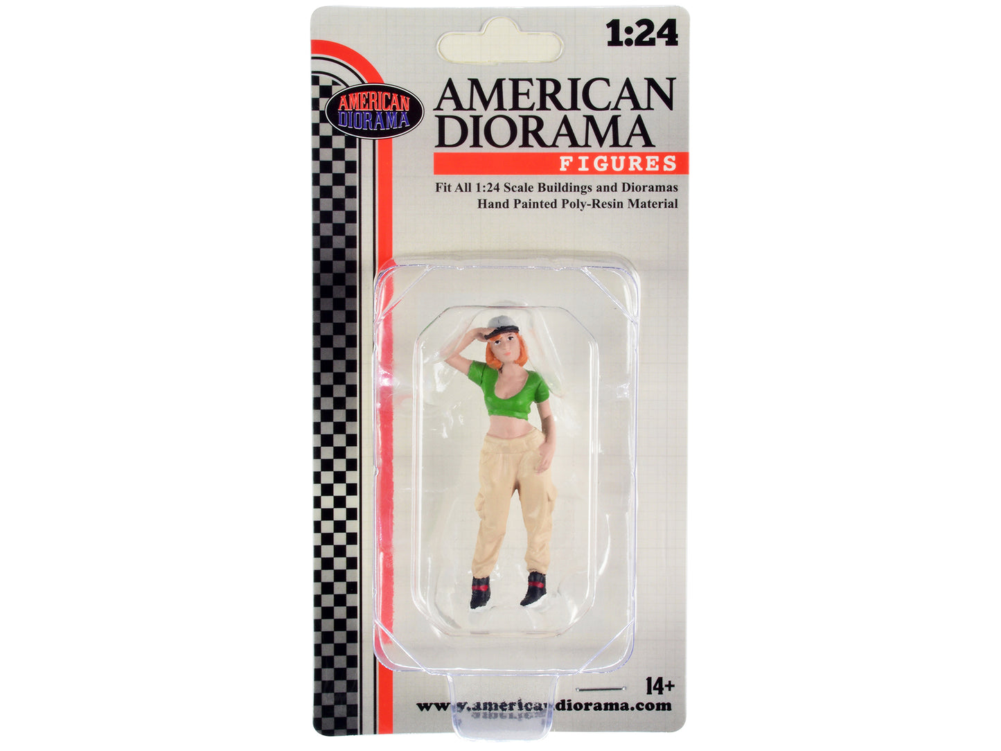 "Hip Hop Girls" Figure 1 for 1/24 Scale Models by American Diorama <h2>"Hip Diorama</h2> <p>High-quality diecast model car perfect collectors and enthusiasts. Features detailed interior exterior craft