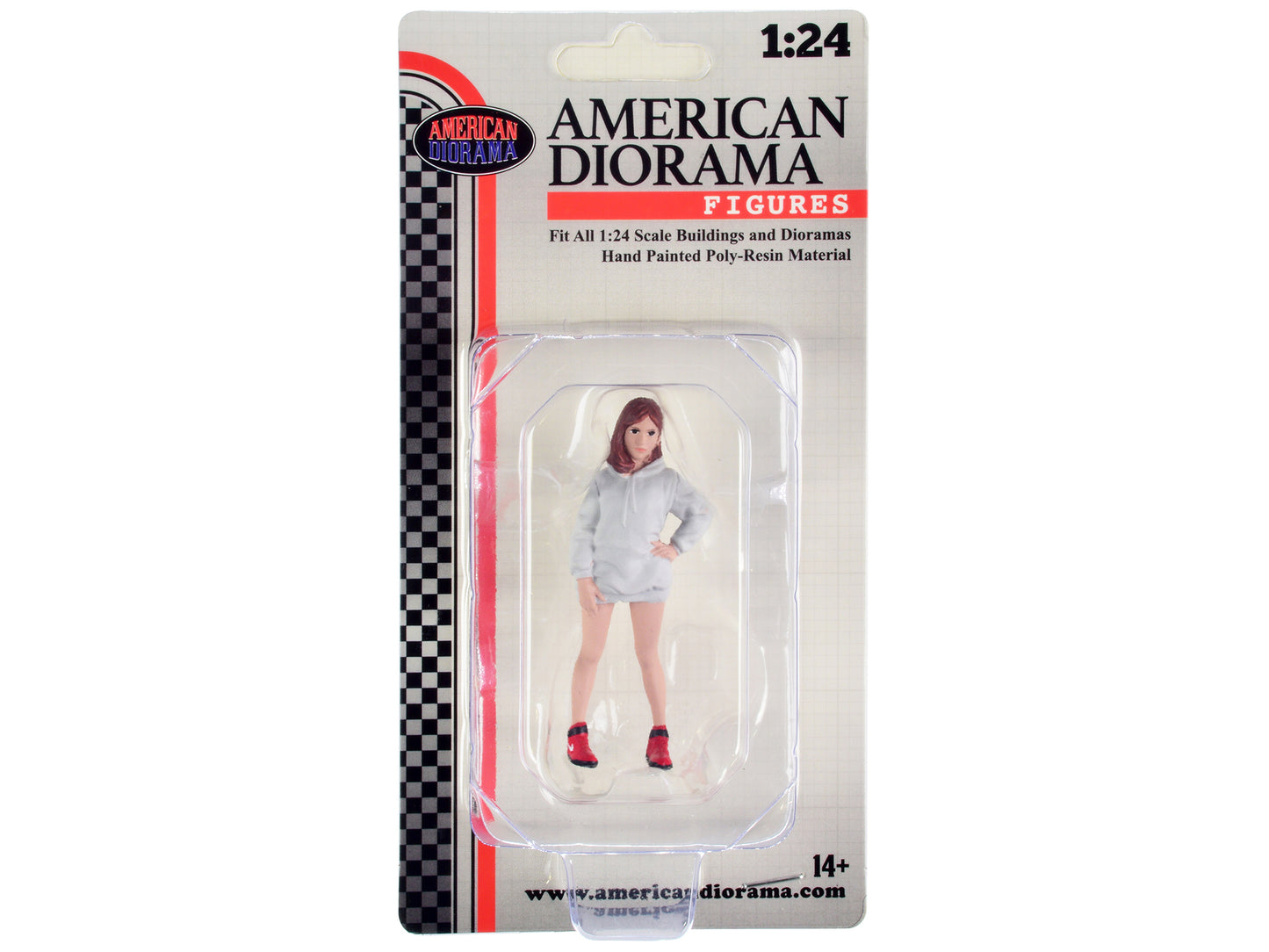"Hip Hop Girls" Figure 2 for 1/24 Scale Models by American Diorama <h2>"Hip Diorama</h2> <p>High-quality diecast model car perfect collectors and enthusiasts. Features detailed interior exterior craft