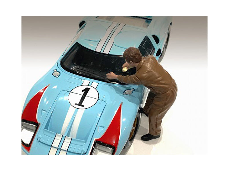 "Race Day 1" Figurine V for 1/18 Scale Models by American Diorama <h2>"Race Diorama</h2> <p>High-quality diecast model car perfect collectors and enthusiasts. Features detailed interior exterior craft