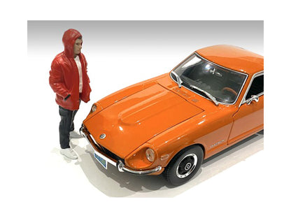 "Car Meet 2" Figurine IV for 1/24 Scale Models by American Diorama <h2>"Car Diorama</h2> <p>High-quality diecast model car perfect collectors and enthusiasts. Features detailed interior exterior craft
