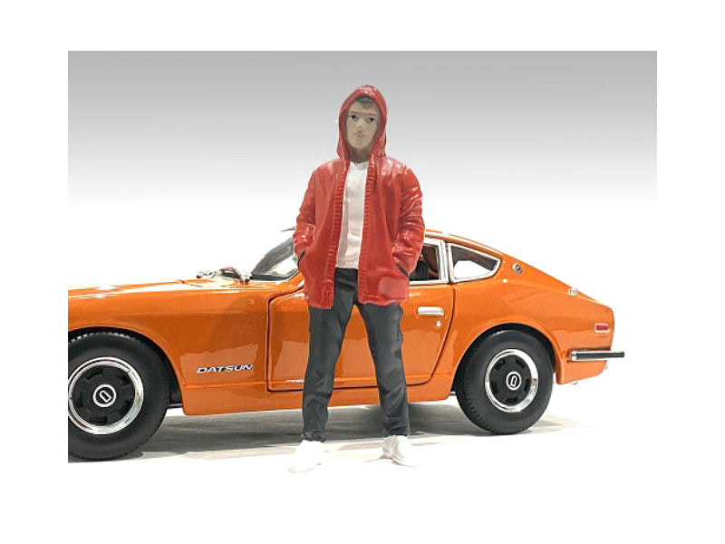 "Car Meet 2" Figurine IV for 1/24 Scale Models by American Diorama <h2>"Car Diorama</h2> <p>High-quality diecast model car perfect collectors and enthusiasts. Features detailed interior exterior craft
