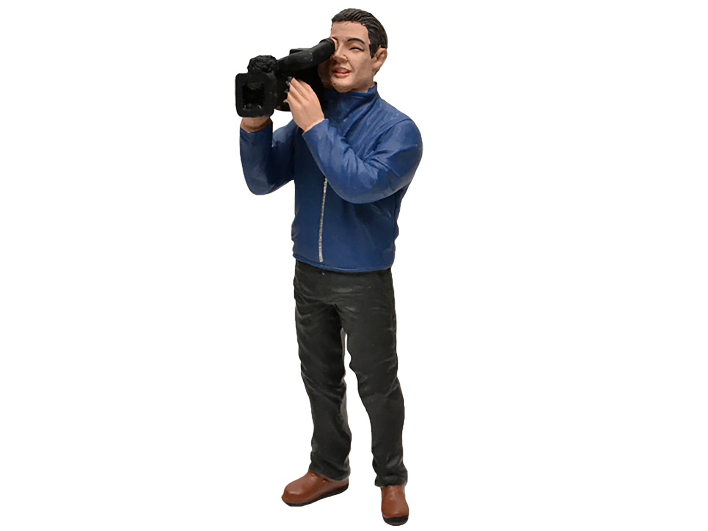 Camera Man Figurine I "Camera Crew" for 1/18 Scale Models by American Diorama <h2>Camera Diorama</h2> <p>High-quality diecast model car perfect collectors and enthusiasts. Features detailed interior e