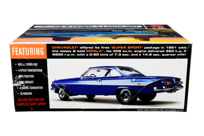 Skill 2 Model Kit 1961 Chevrolet Impala SS 1/25 Scale by AMT <h2>Skill AMT</h2> <p>High-quality diecast car perfect for collectors and enthusiasts. Features detailed interior exterior craftsmanship, r