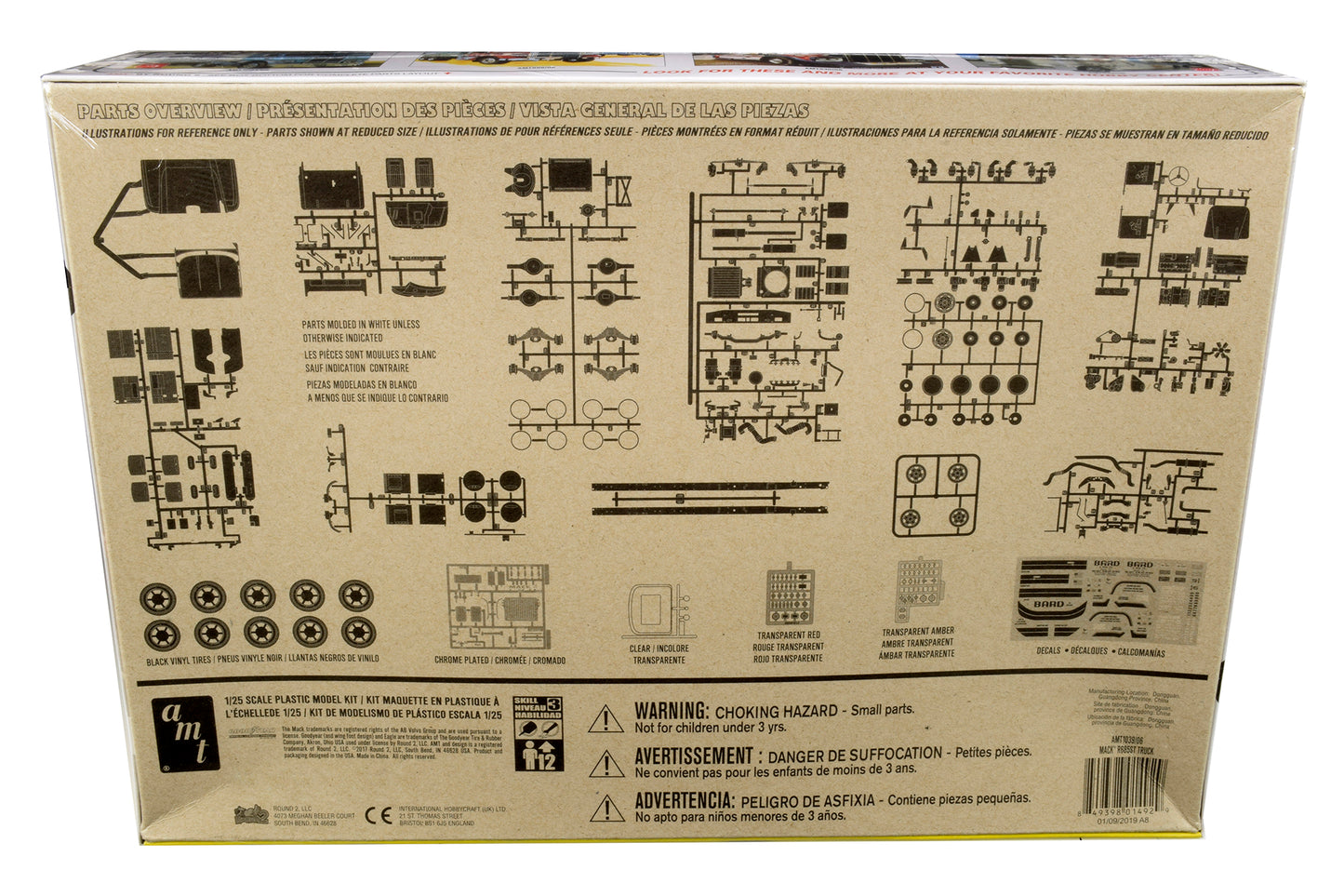 Skill 3 Model Kit Mack R685ST Semi Tractor Truck 1/25 Scale by AMT <h2>Skill AMT</h2> <p>High-quality diecast car perfect for collectors and enthusiasts. Features detailed interior exterior craftsmans