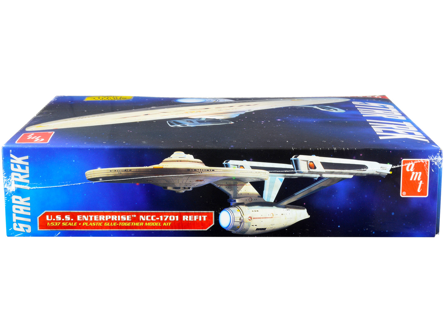 Skill 2 Model Kit U.S.S. Enterprise NCC-1701 Refit Starship "Star Trek" 1/537 Scale by AMT <h2>Skill AMT</h2> <p>High-quality diecast car perfect for collectors and enthusiasts. Features detailed inte