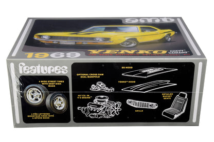 Skill 2 Model Kit 1969 Chevrolet Camaro Yenko 1/25 Scale by AMT <h2>Skill AMT</h2> <p>High-quality diecast car perfect for collectors and enthusiasts. Features detailed interior exterior craftsmanship