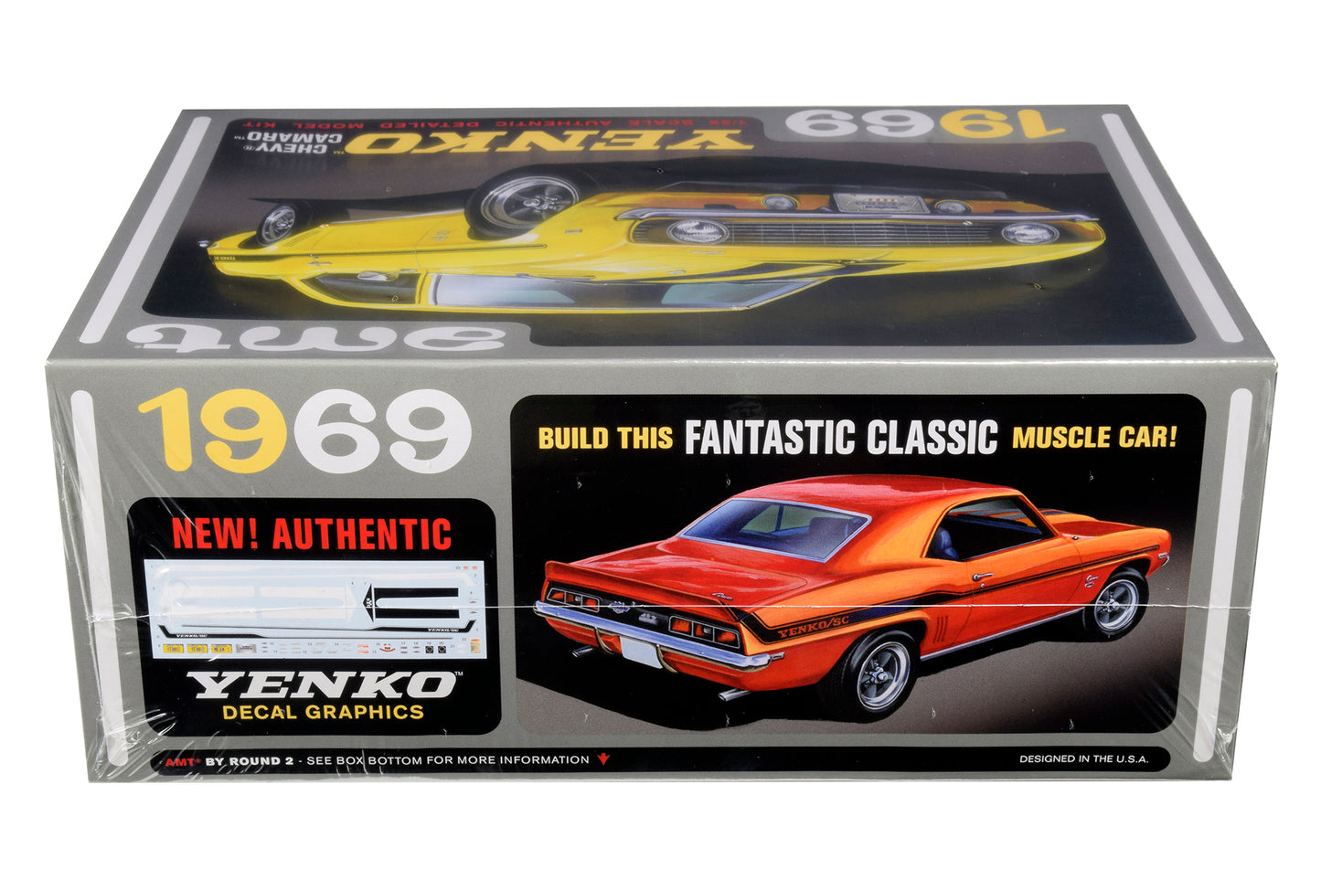 Skill 2 Model Kit 1969 Chevrolet Camaro Yenko 1/25 Scale by AMT <h2>Skill AMT</h2> <p>High-quality diecast car perfect for collectors and enthusiasts. Features detailed interior exterior craftsmanship