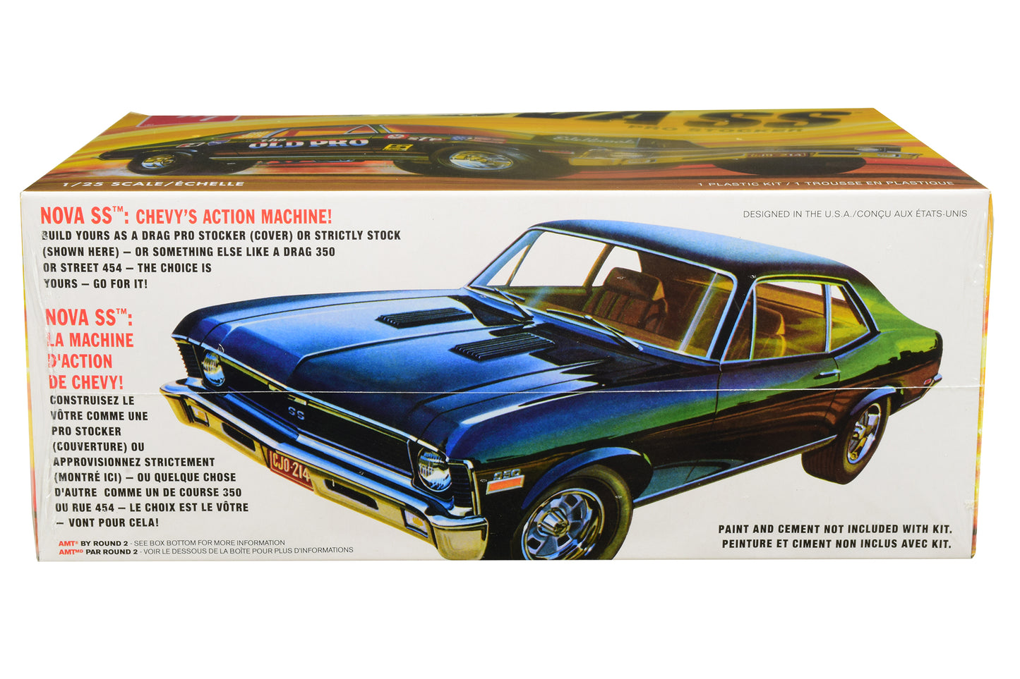 Skill 2 Model Kit 1972 Chevrolet Nova SS "Pro Stocker" 1/25 Scale by AMT <h2>Skill AMT</h2> <p>High-quality diecast car perfect for collectors and enthusiasts. Features detailed interior exterior craf