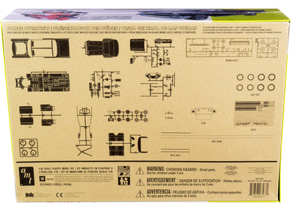 Skill 3 Model Kit 1957 Chevrolet Bel Air Convertible 2-in-1 Kit 1/16 Scale Model by AMT T&y