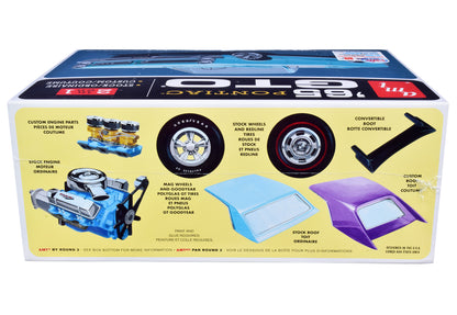 Skill 2 Model Kit 1965 Pontiac GTO 2-in-1 1/25 Scale by AMT <h2>Skill AMT</h2> <p>High-quality diecast car perfect for collectors and enthusiasts. Features detailed interior exterior craftsmanship, re