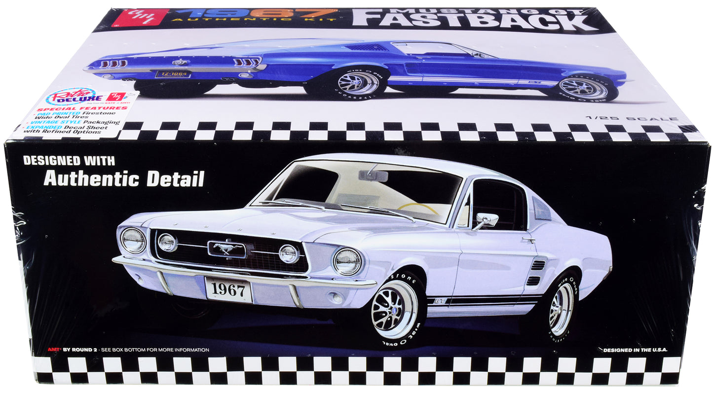 Skill 2 Model Kit 1967 Ford Mustang GT Fastback 1/25 Scale by AMT <h2>Skill AMT</h2> <p>High-quality diecast car perfect for collectors and enthusiasts. Features detailed interior exterior craftsmansh