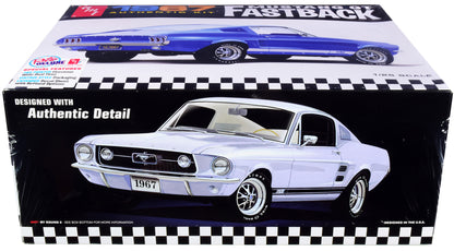 Skill 2 Model Kit 1967 Ford Mustang GT Fastback 1/25 Scale by AMT <h2>Skill AMT</h2> <p>High-quality diecast car perfect for collectors and enthusiasts. Features detailed interior exterior craftsmansh