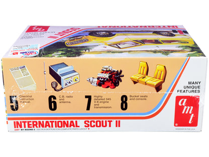 Skill 2 Model Kit IH International Harvester Scout II 1/25 Scale by AMT <h2>Skill AMT</h2> <p>High-quality diecast car perfect for collectors and enthusiasts. Features detailed interior exterior craft