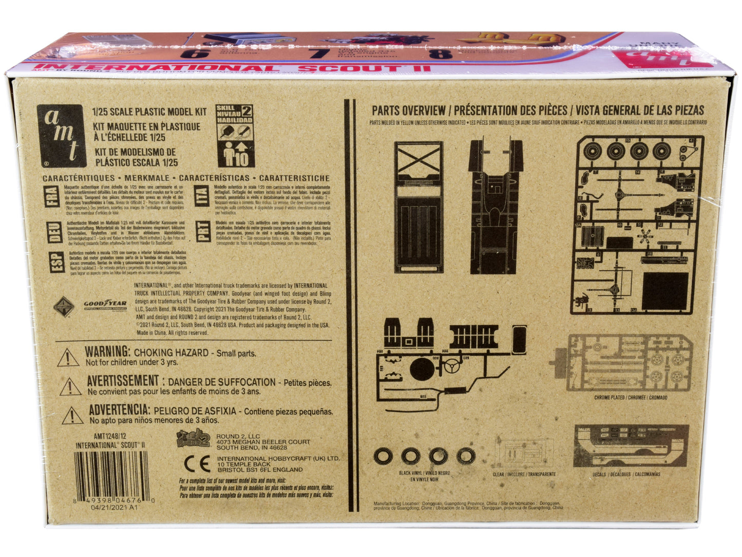 Skill 2 Model Kit IH International Harvester Scout II 1/25 Scale by AMT <h2>Skill AMT</h2> <p>High-quality diecast car perfect for collectors and enthusiasts. Features detailed interior exterior craft