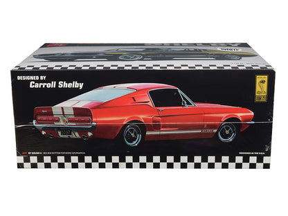 Skill 2 Model Kit 1967 Ford Mustang Shelby GT350 White 1/25 Scale by AMT <h2>Skill AMT</h2> <p>High-quality diecast car perfect for collectors and enthusiasts. Features detailed interior exterior craf