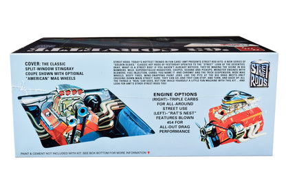 Skill 2 Model Kit 1963 Chevrolet Corvette Stingray 1/25 Scale by AMT <h2>Skill AMT</h2> <p>High-quality diecast car perfect for collectors and enthusiasts. Features detailed interior exterior craftsma