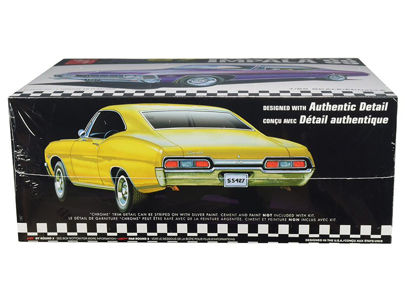 Skill 2 Model Kit 1967 Chevrolet Impala SS 1/25 Scale by AMT <h2>Skill AMT</h2> <p>High-quality diecast car perfect for collectors and enthusiasts. Features detailed interior exterior craftsmanship, r