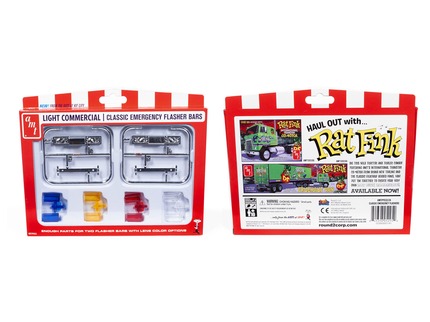 Skill 2 Model Kit Light Commercial Classic Emergency Flasher Bars Set of 10 pieces for 1/25 Scale by AMT <h2>Skill AMT</h2> <p>High-quality diecast car perfect collectors and enthusiasts. Features det