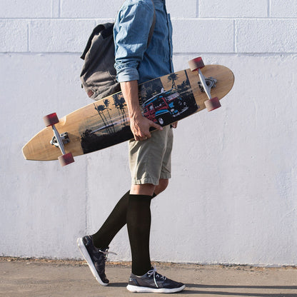 Unisex Copper Compression Socks Women Man Hose Graduated Support For Run