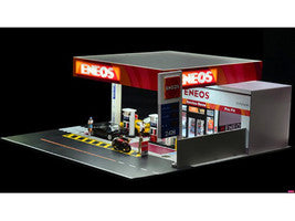 Eneos Japan Gas Station Diorama Set "American X G-Fans" Series for 1/64 Scale Models by American <h2>Eneos Diorama</h2> <p>High-quality diecast model car perfect collectors and enthusiasts. Features d