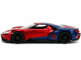 2017 Ford GT "Spider-Man" Theme "Marvel" Series 1/32 Diecast Model Car by Jada <h2>2017 Jada</h2> <p>High-quality perfect for collectors and enthusiasts. Features detailed interior exterior craftsmans