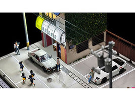 Akina Tofu Shop Diorama Set "American X G-Fans" Series for 1/64 Scale Models by American <h2>Akina Diorama</h2> <p>High-quality diecast model car perfect collectors and enthusiasts. Features detailed