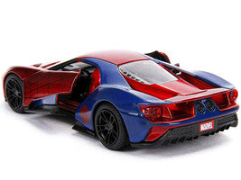 2017 Ford GT "Spider-Man" Theme "Marvel" Series 1/32 Diecast Model Car by Jada <h2>2017 Jada</h2> <p>High-quality perfect for collectors and enthusiasts. Features detailed interior exterior craftsmans