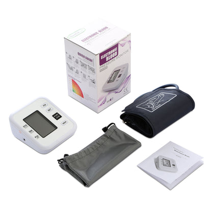 Arm Blood Pressure Monitor With Adjustable Cuff (8.7In-12.6In) Irregular Heartb