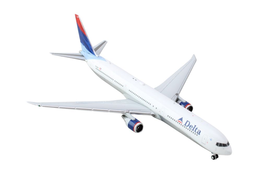 Boeing 767-400ER Commercial Aircraft "Delta Air Lines" (N829MH) White with Red and Blue Tail 1/400 Diecast Model Airplane by GeminiJets <h2>Boeing GeminiJets</h2> <p>High-quality car perfect for colle