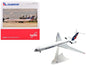 Ilyushin IL-62M Commercial Aircraft "Cubana de Aviacion" (T1280) White with Blue and Red Tail 1/200 Diecast Model Airplane by Herpa <h2>Ilyushin Herpa</h2> <p>High-quality car perfect for collectors e